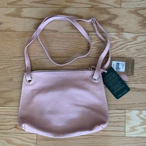 Roots purse- blush pink, brand new